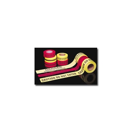 Mutual Industries 17771-11-2000 Repulpable Barricade Tape (100% cotton)