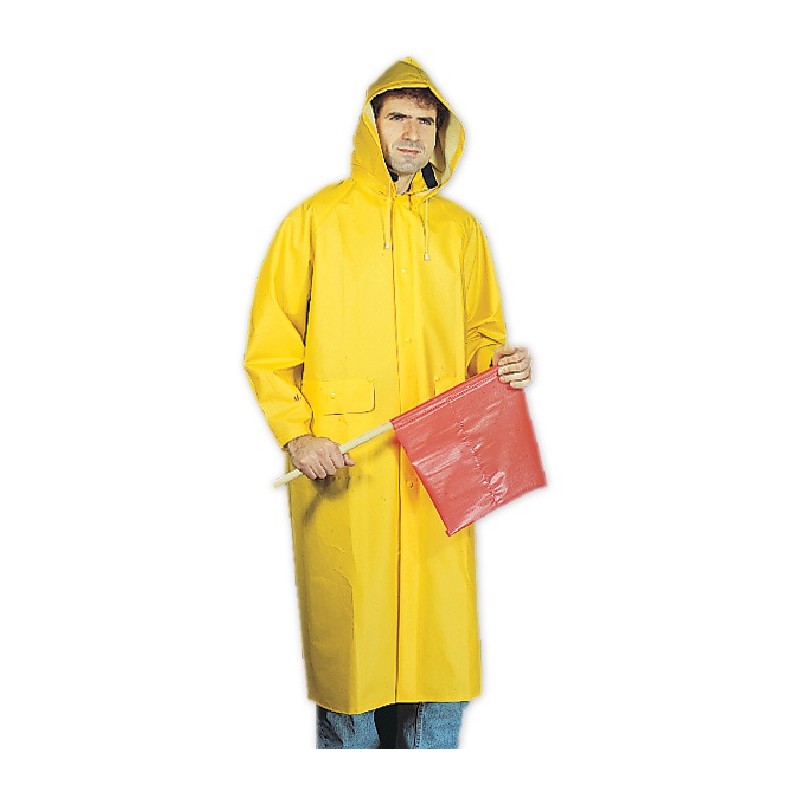 Mutual Industries 14506 2-Piece .35 mm PVC Polyester Raincoat with ...