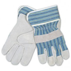 Mutual Industries 50071 Heavy Duty Leather Palm Work Gloves