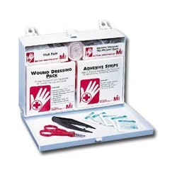 Mutual Industries 25 Person Metal First Aid Kit