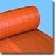 Mutual Industries 1776-14-24 Wire Back Silt Fence in Orange or Black Fabric