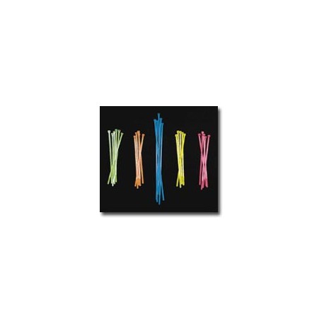 Mutual Industries 14970-9-11 14970 Neon Colored Locking Zip Ties