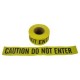 Mutual Industries 17779-0-3000 Do Not Enter, Cuidado, Danger, Peligro 3" x 1000' Customizable Caution Tape