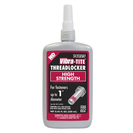 Vibra-Tite 14025 Threadlocker High Strength 250 mL