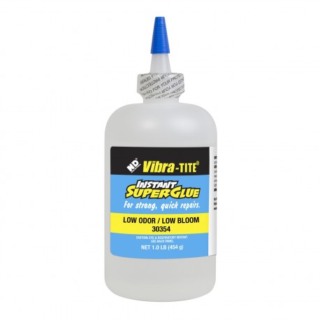 Vibra-Tite 30354 Cyanoacrylate Low Odor & Low Bloom - Gap Filling 1 lb