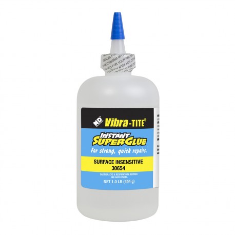 Vibra-Tite 30654 Cyanoacrylate Surface Insensitive - Low Viscosity Wicking 1 lb