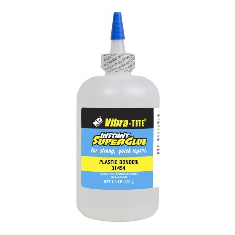 Vibra-Tite 31454 Cyanoacrylate Plastic Bonder 1 lb