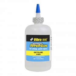 Vibra-Tite 31654 Cyanoacrylate Gap Filling Plastic Bonder 1 lb