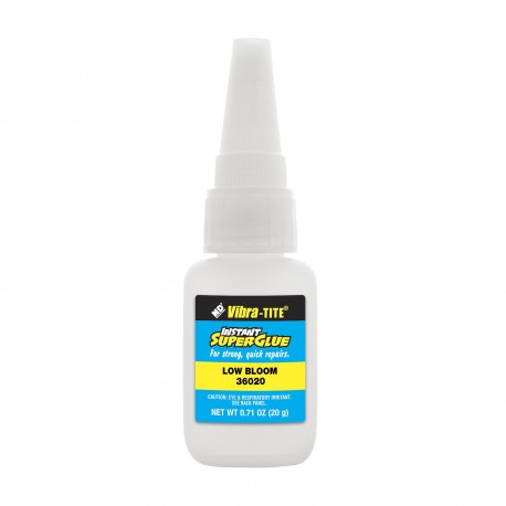 Vibra-Tite 36020 Cyanoacrylate Low Odor & Low Bloom - General Purpose 20 gm
