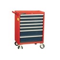 Genius Tools TS-798 8 Drawer Roller Cabinet 26-3/8" x 18-1/8" x 37-1/8"