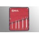 Genius Tools FN-005S 5PC SAE Flare Nut Wrench