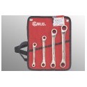 Genius Tools GW-7504S 4PC SAE Double Box Gear Wrench Set