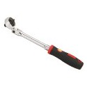 Genius Tools 282262S 1/4" Dr. 72 Teeth Flex-head ratchet w/ comfort handle