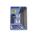 Genius Tools MS-035M 35PC Flare Nut & L-Shaped Wrench Set