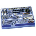 Genius Tools MS-098M 98PC 1/4 & 1/2" Dr. Metric Master Tool set