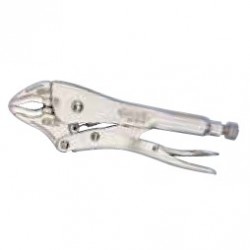 Genius Tools 530305A Curved Jaw Locking Pliers with Cutter 125mm(5")L