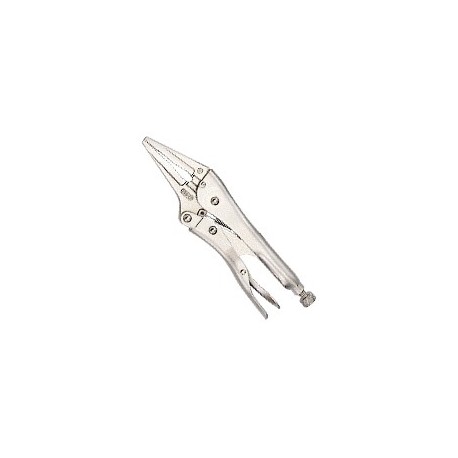 Genius Tools 531306LN 53130 Long Nose Locking Pliers with Cutter