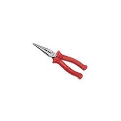 Genius Tools 550804D Chain Nose Pliers with Cutter 8"L